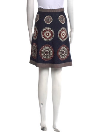 Alaïa Printed Knee-Length Skirt