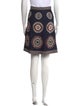 Alaïa Printed Knee-Length Skirt