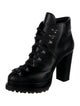 Alaïa Leather Combat Boots