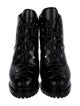 Alaïa Leather Combat Boots