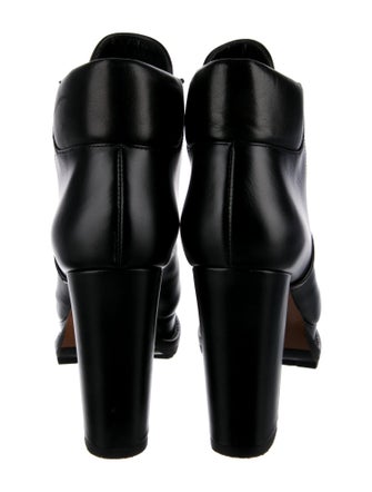 Alaïa Leather Combat Boots