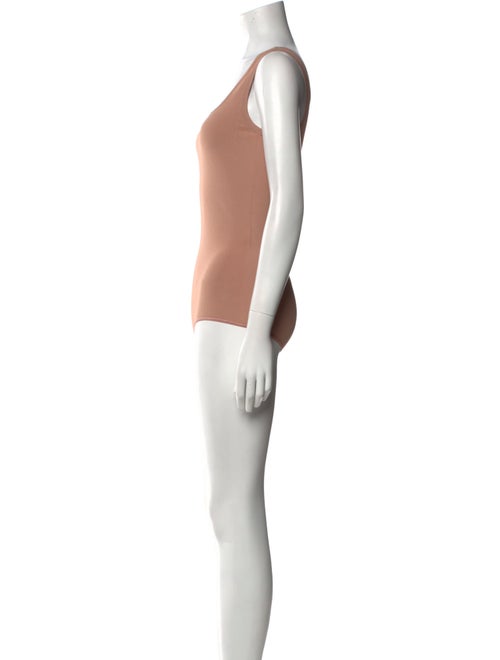 Alaïa Square Neckline Sleeveless Bodysuit