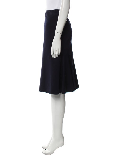 Alaïa Wool Knee-Length Skirt
