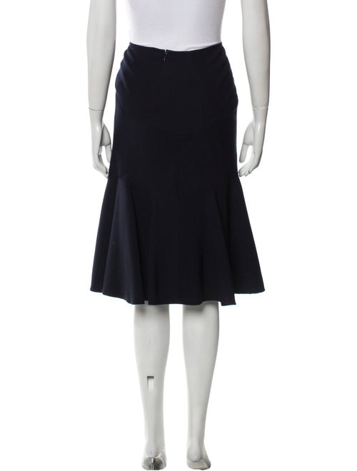 Alaïa Wool Knee-Length Skirt