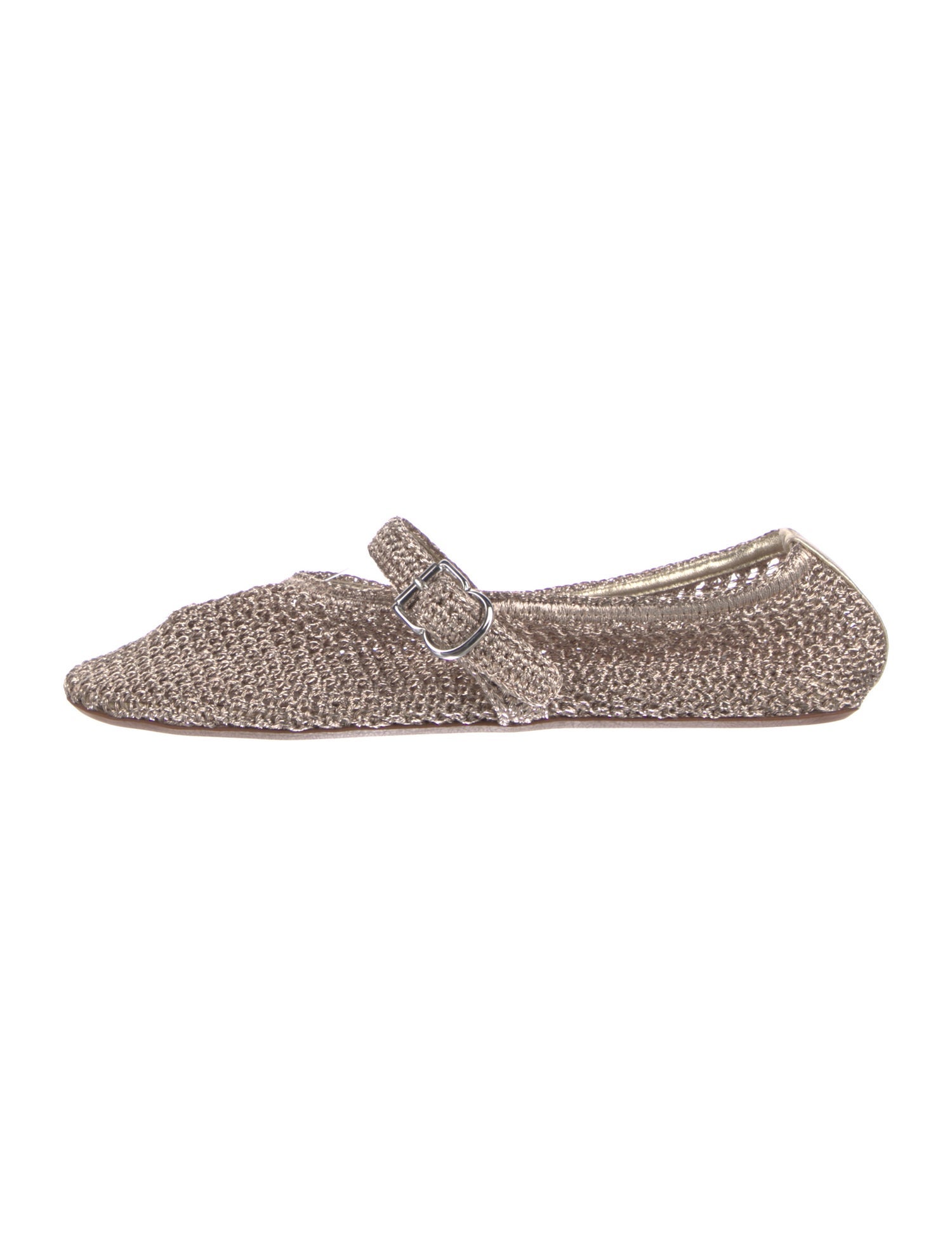 Alaïa Mesh Mary Jane Flats