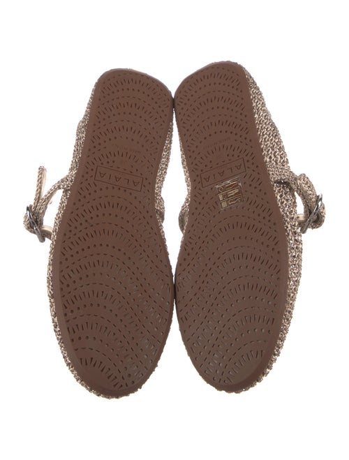 Alaïa Mesh Mary Jane Flats