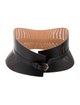 Alaïa Wide Leather Waist Belt