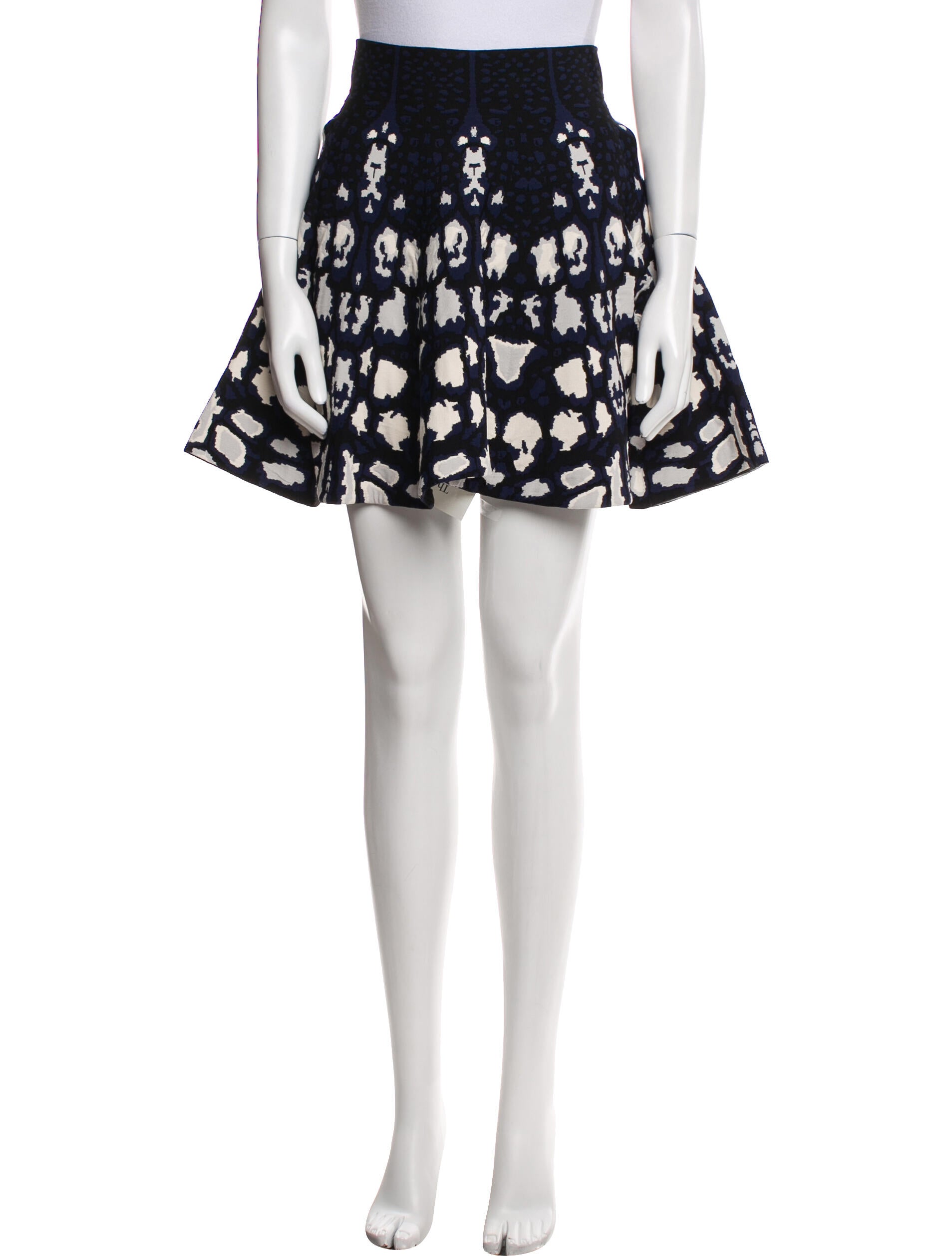 Alaïa Printed Mini Skirt