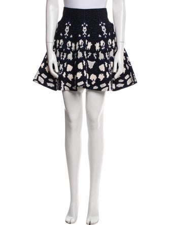 Alaïa Printed Mini Skirt