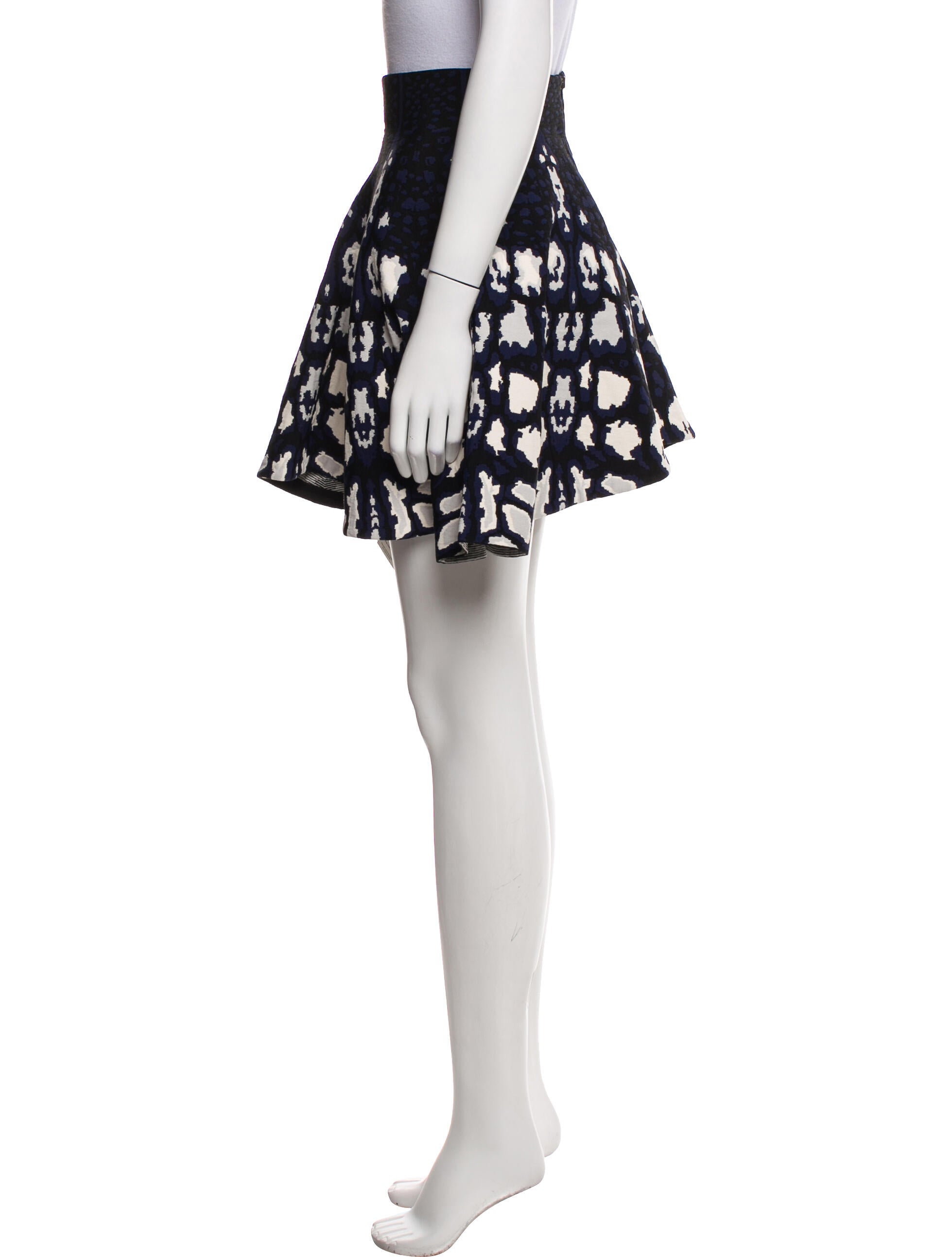 Alaïa Printed Mini Skirt