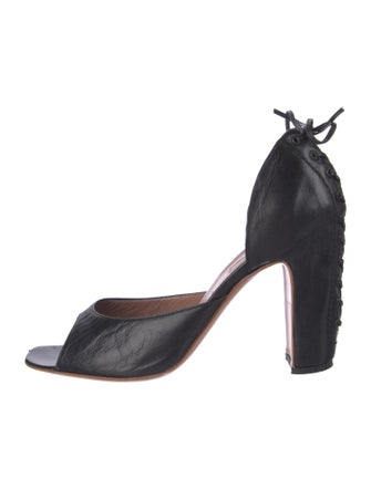 Alaïa Leather Sandals