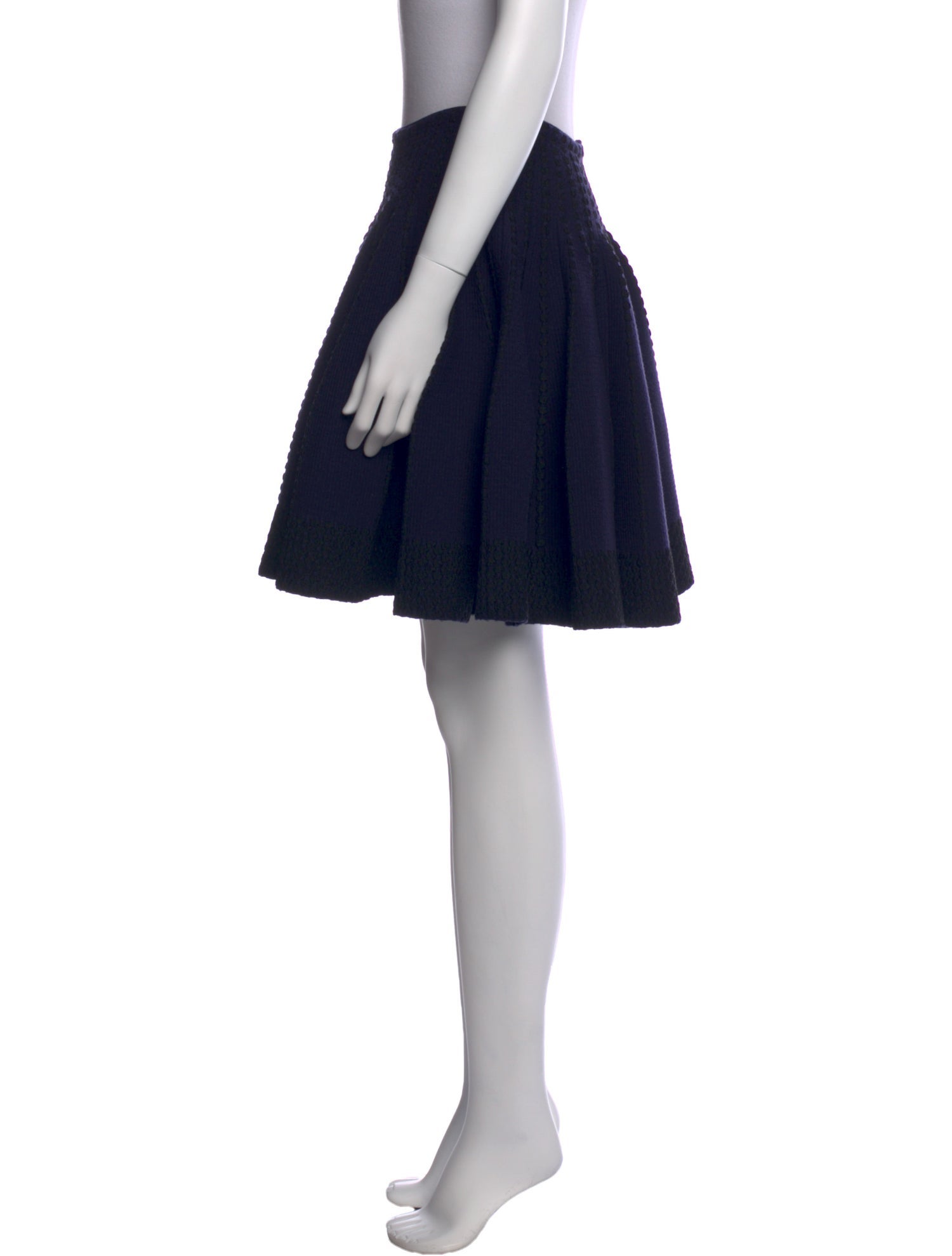 Alaïa Wool Mini Skirt