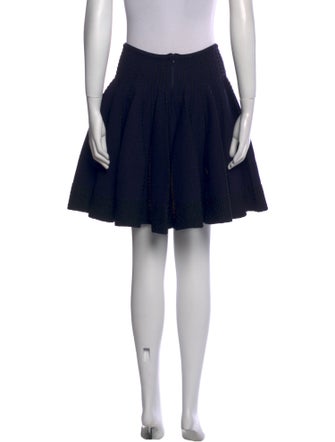 Alaïa Wool Mini Skirt