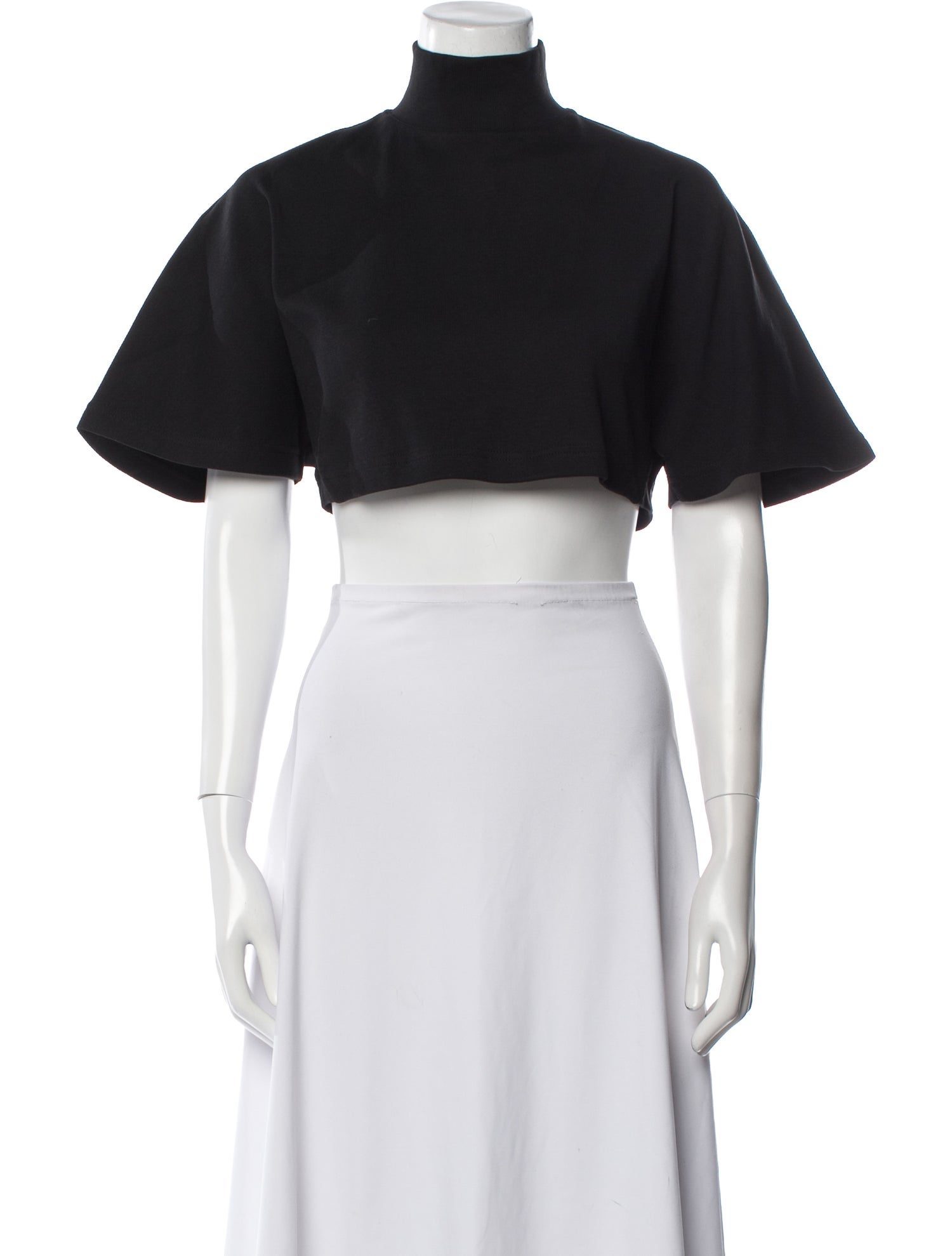 Alaïa 2025 Turtleneck Crop Top