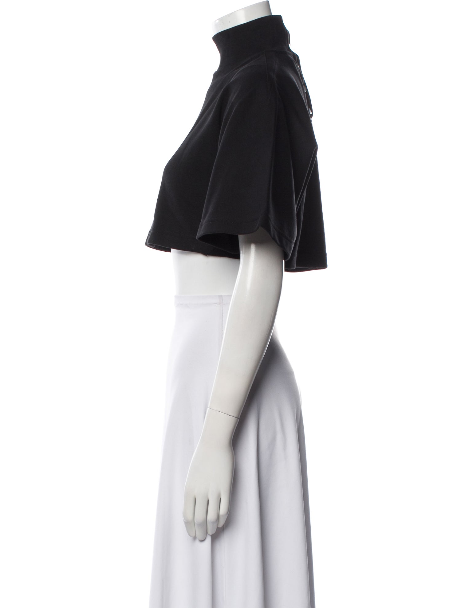 Alaïa 2025 Turtleneck Crop Top