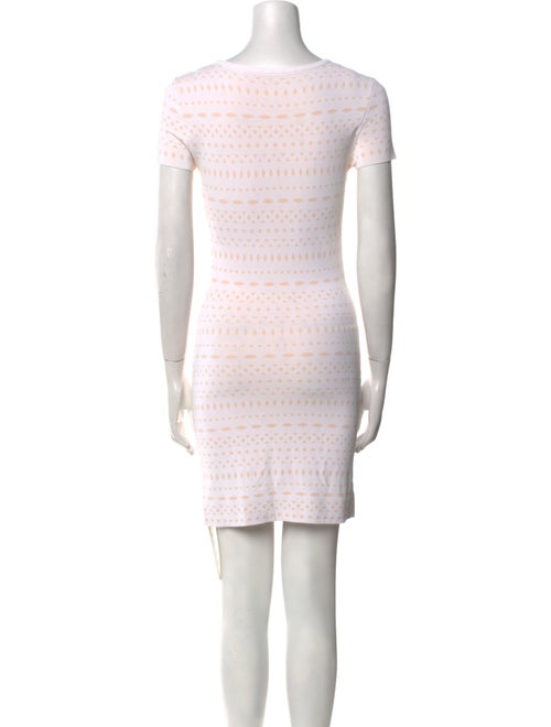 Alaïa Printed Mini Dress