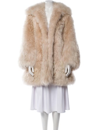 Alaïa Late 2000's - Early 2010's Goat Fur Fur Coat