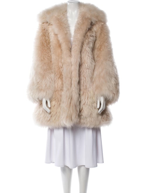 Alaïa Late 2000's - Early 2010's Goat Fur Fur Coat