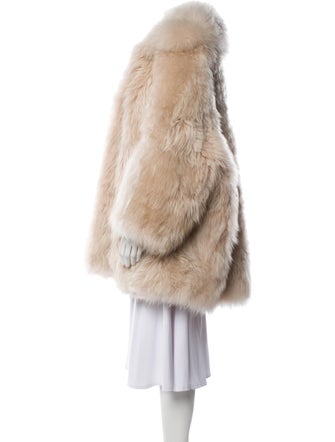 Alaïa Late 2000's - Early 2010's Goat Fur Fur Coat