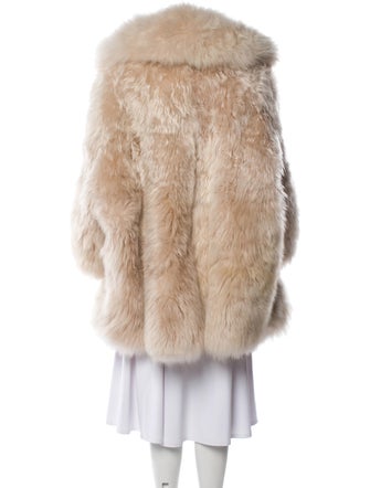 Alaïa Late 2000's - Early 2010's Goat Fur Fur Coat