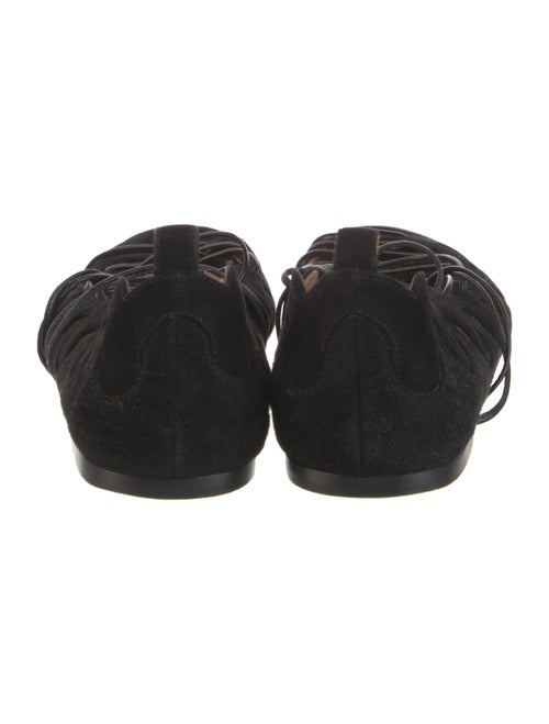 Alaïa Suede Ballet Flats