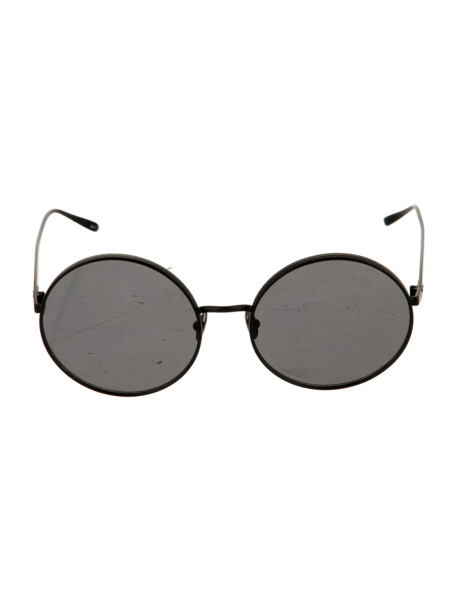 Alaïa Round Tinted Sunglasses