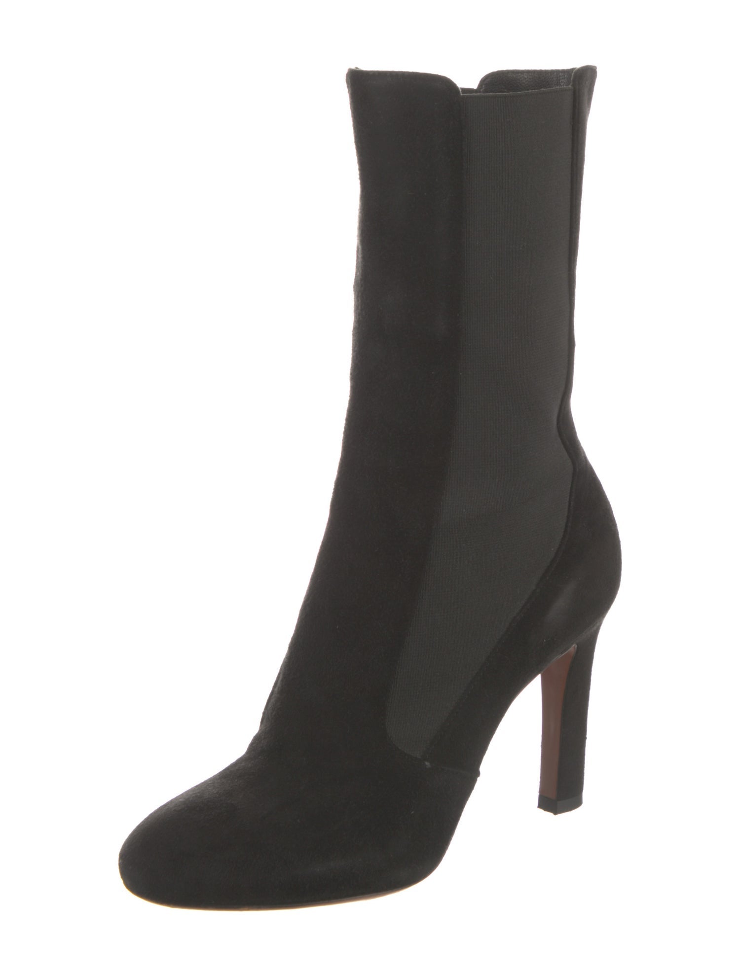 Alaïa Suede Sock Boots