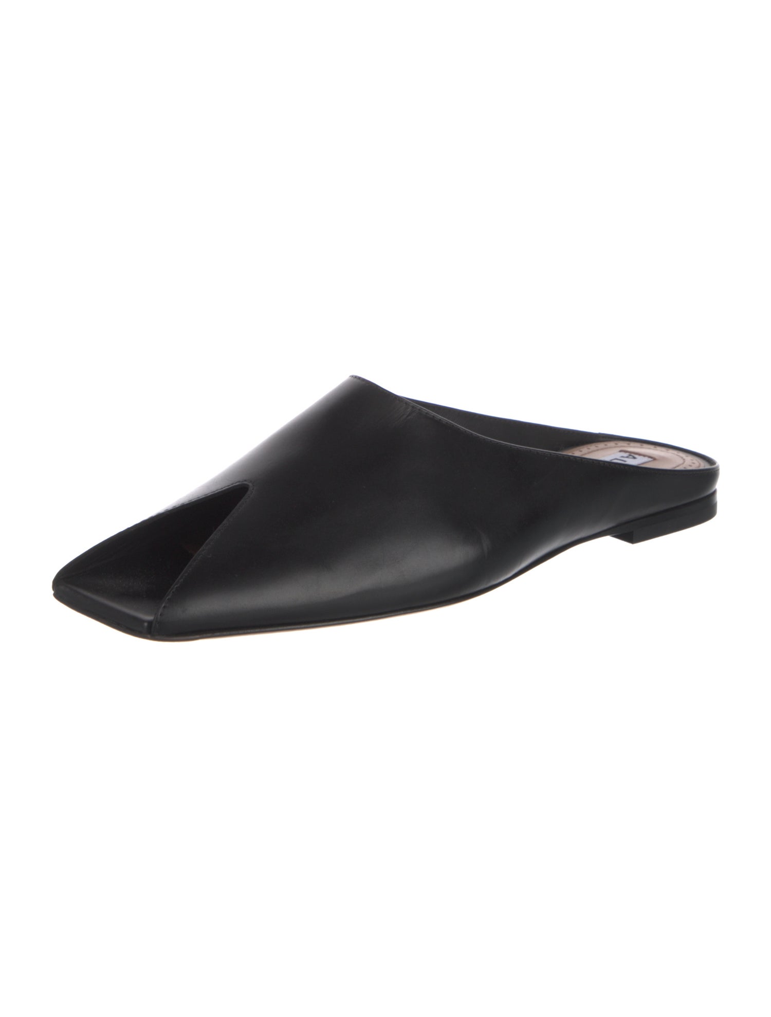 Alaïa Leather Slides