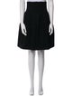 Alaïa Wool Knee-Length Skirt