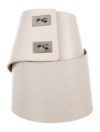 Alaïa Wide Leather Waist Belt