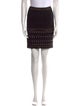 Alaïa Eyelet Trim Mini Skirt