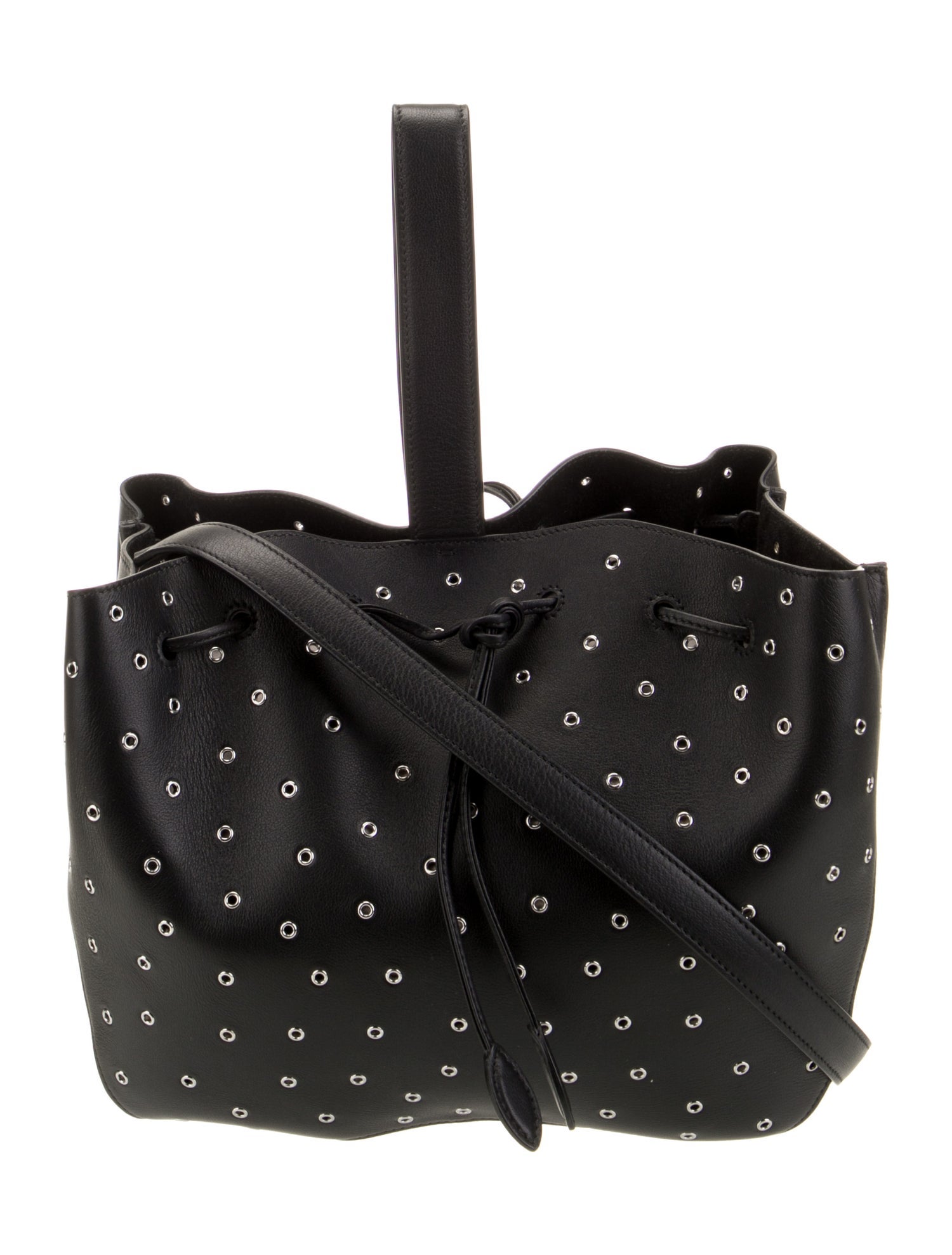 Alaïa Leather Bucket Bag