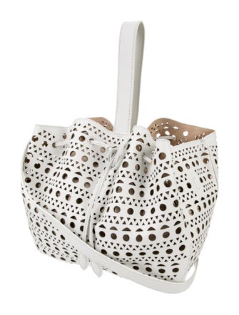 Alaïa Leather Bucket Bag