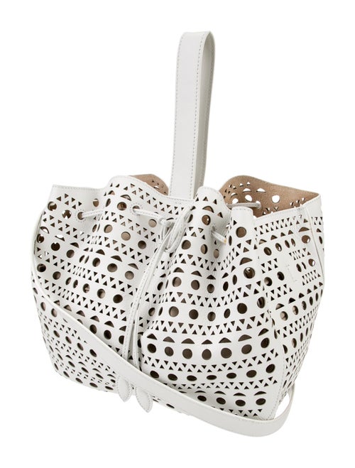 Alaïa Leather Bucket Bag