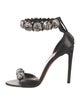 Alaïa Snakeskin Animal Print Sandals