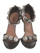 Alaïa Snakeskin Animal Print Sandals