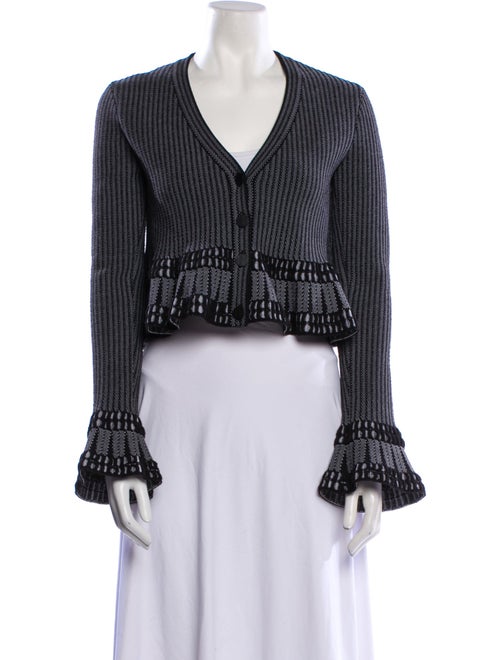 Alaïa Striped Evening Jacket