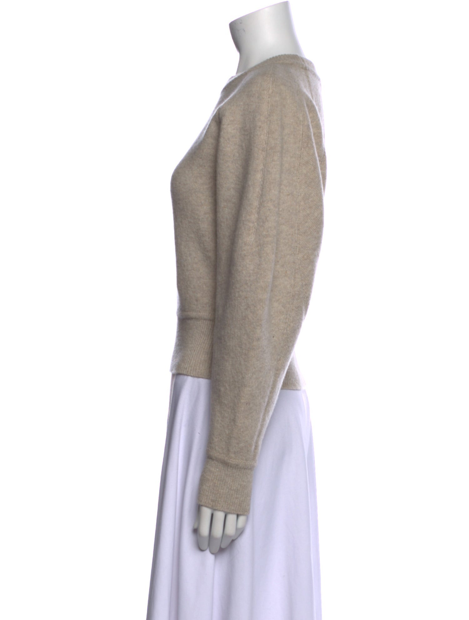 Alaïa Virgin Wool Crew Neck Sweater