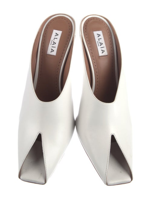 Alaïa Leather Mules