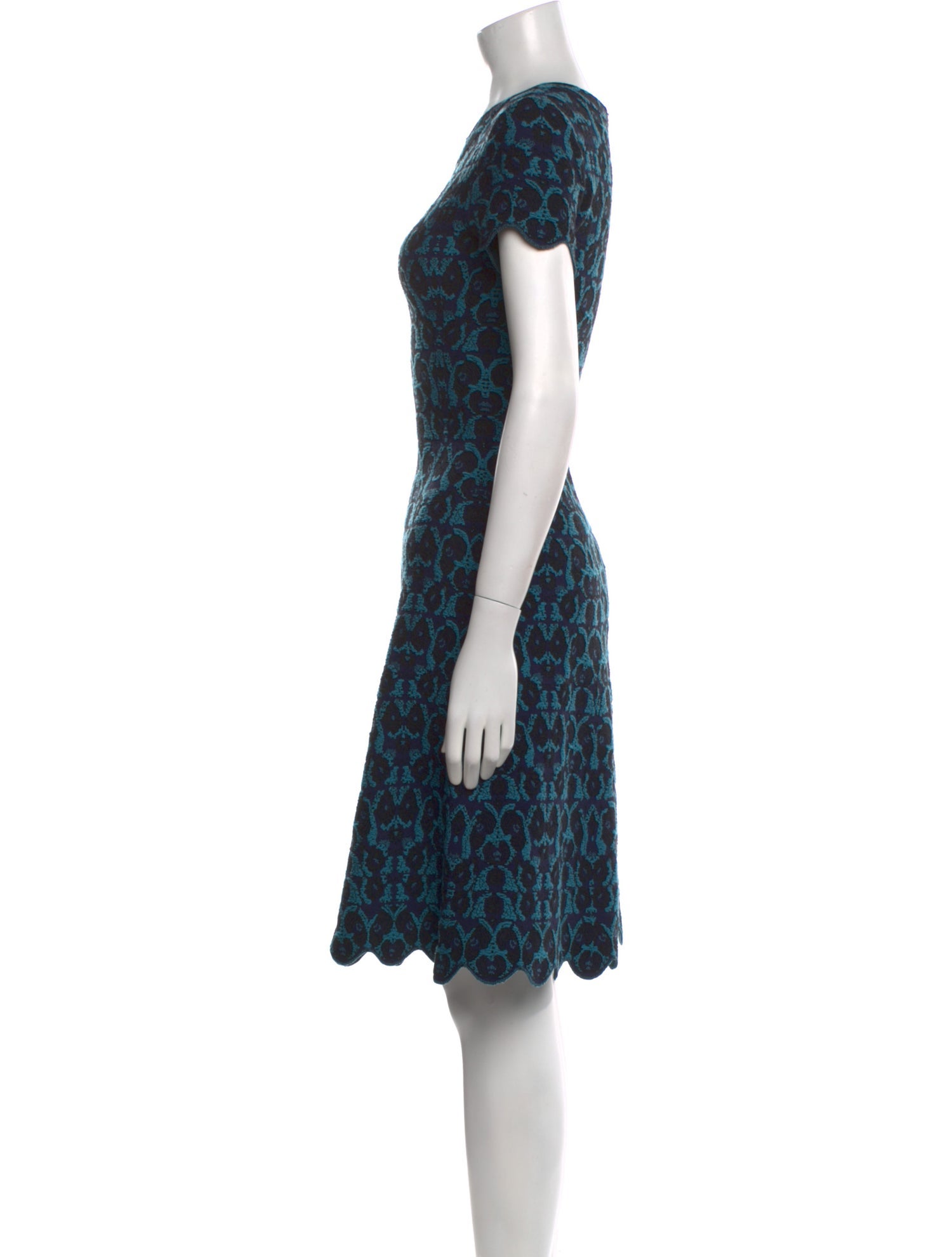 Alaïa Wool Knee-Length Dress