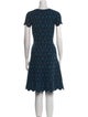 Alaïa Wool Knee-Length Dress