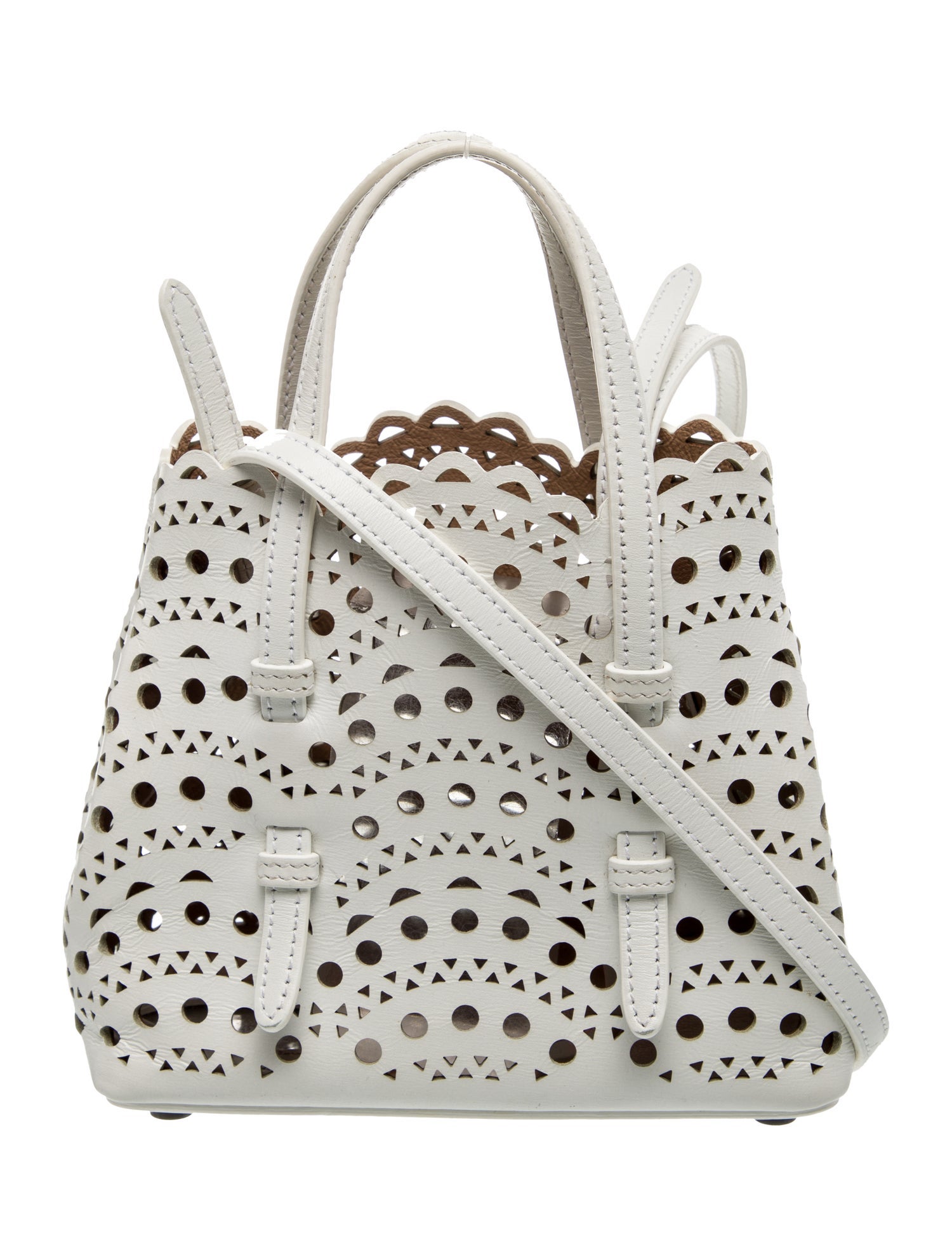 Alaïa Leather Top Handle Bag