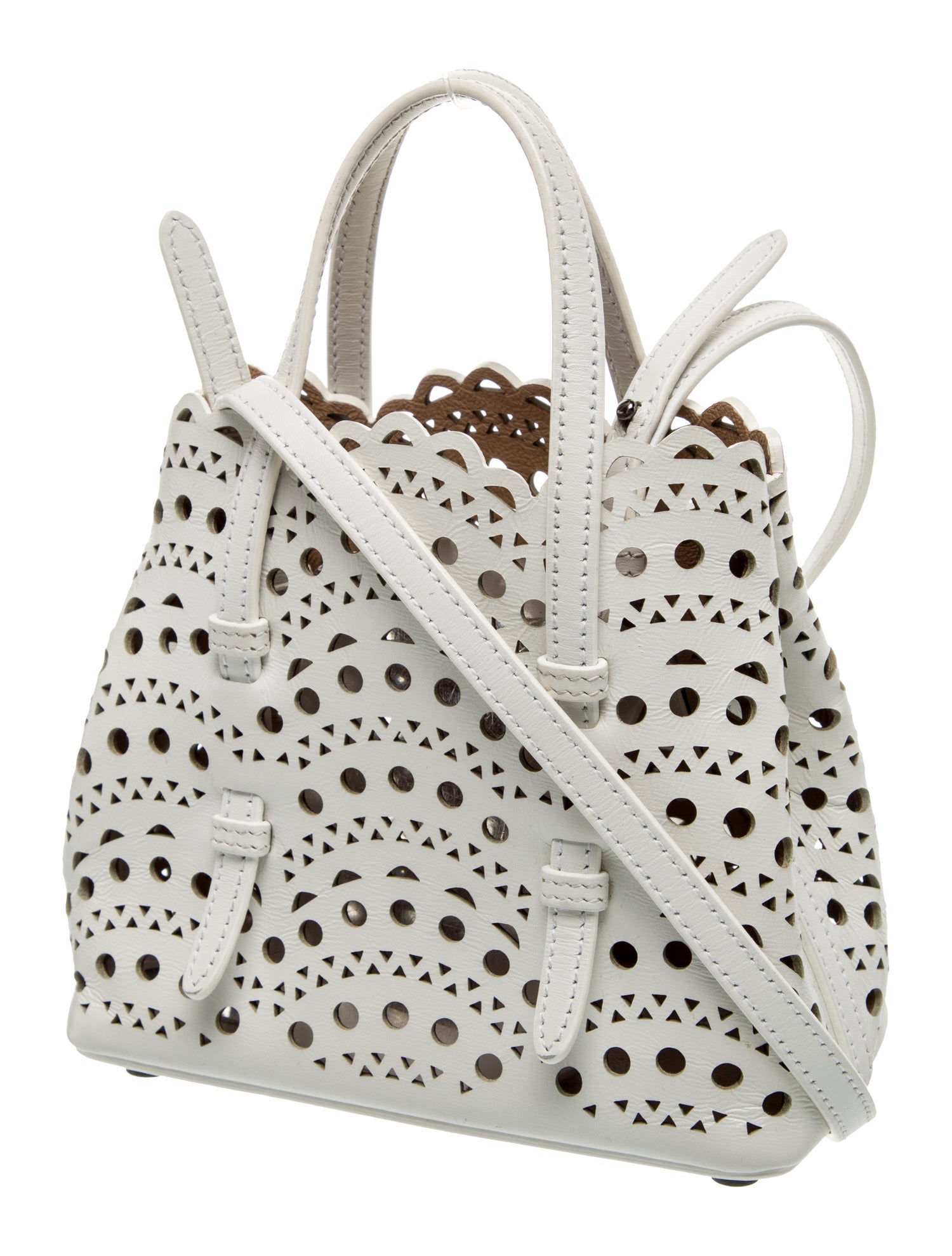 Alaïa Leather Top Handle Bag