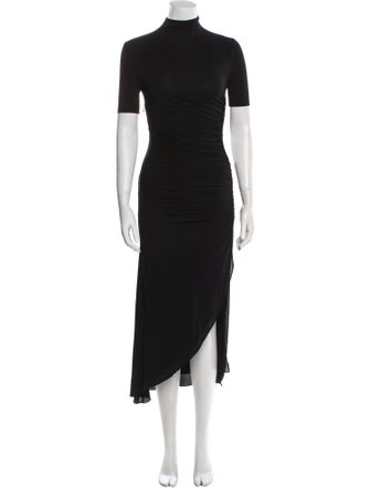 Alaïa Virgin Wool Midi Length Dress