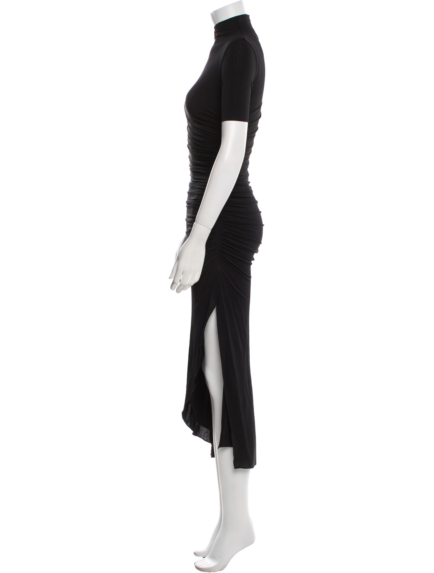 Alaïa Virgin Wool Midi Length Dress