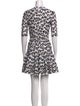 Alaïa Printed Mini Dress
