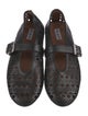 Alaïa Leather Lasercut Accents Moccasins