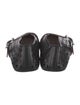 Alaïa Leather Lasercut Accents Moccasins