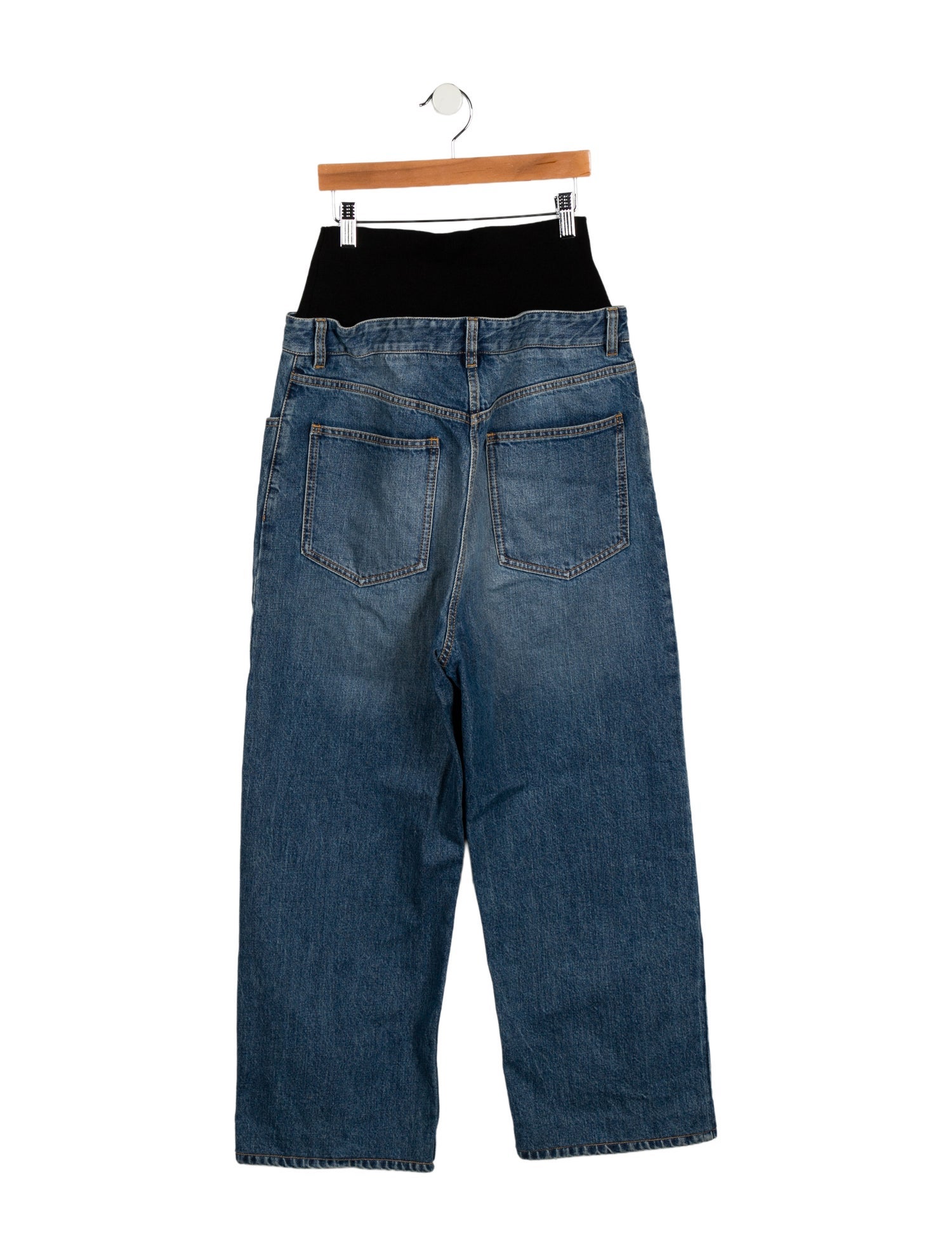 Alaïa High-Rise Wide Leg Jeans