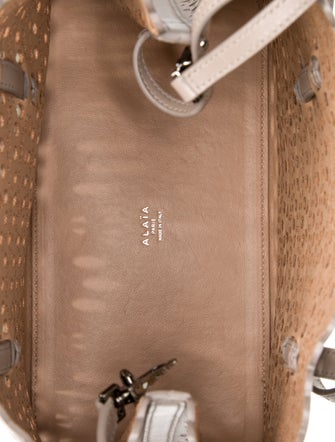 Alaïa Leather Top Handle Bag